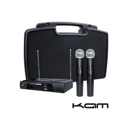 EMISSOR RECEPTOR + 2 MICROF.DE MÃO S/FIOS 173.8/175