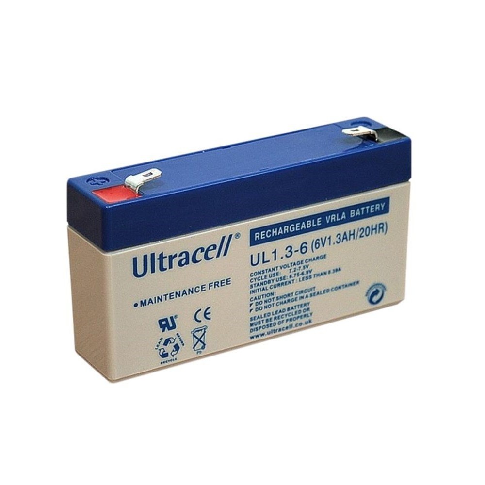 BATERIA GEL CHUMBO 6V 1.3A