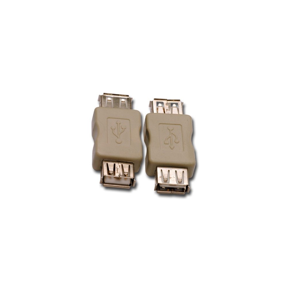 ADAPTADOR USB-A FEMEA / FEMEA