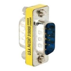ADAPTADOR SUB-D 9P MACHO / MACHO
