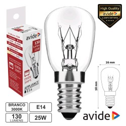 LAMPADA PARA FORNO 230V 25W E-14 300º