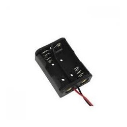 SUPORTE PARA 2 PILHAS 2LR 01