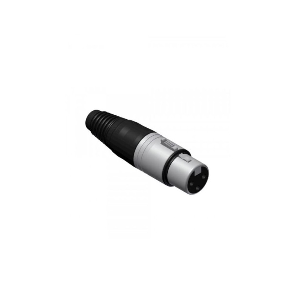 FICHA XLR FEMEA 3P TIPO NEUTRIK