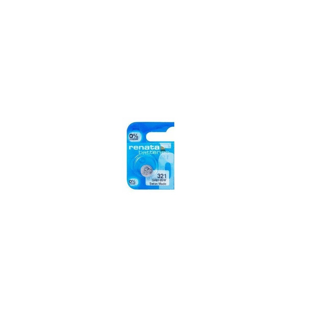 PILHA RELOGIO 321/SR616SW 1.5V Ag2O