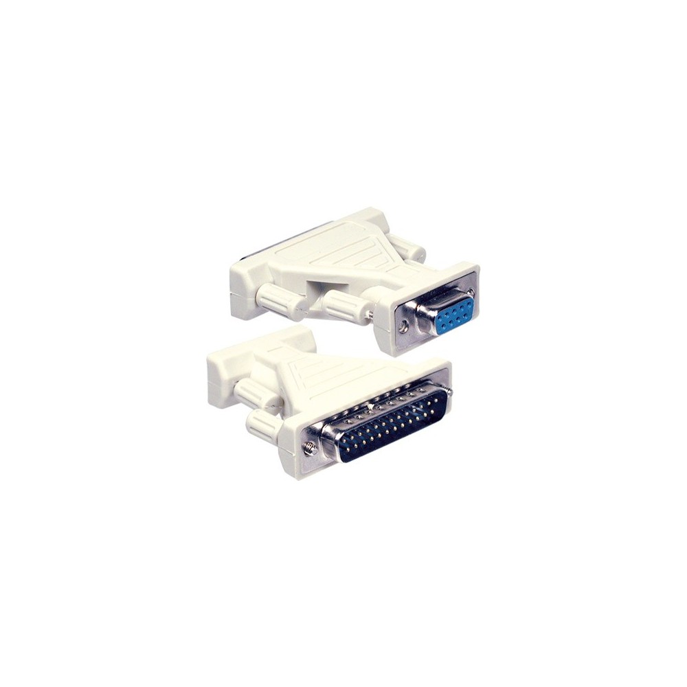 ADAPTADOR SUB-D 25P MACHO / 9P FEMEA ADAPTADOR SUB-D 25P MACHO / 9P FEMEA