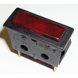 SINALIZADOR RECTANGULAR   VERMELHO