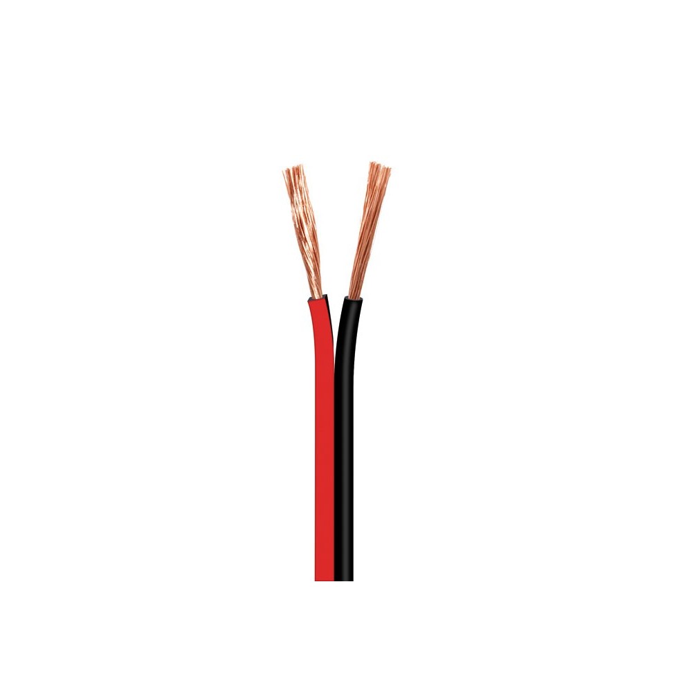 CABO AUDIO PARALELO VERMELHO/PRETO 2X1.50mm CABO AUDIO PARALELO VERMELHO/PRETO 2X1.50mm
