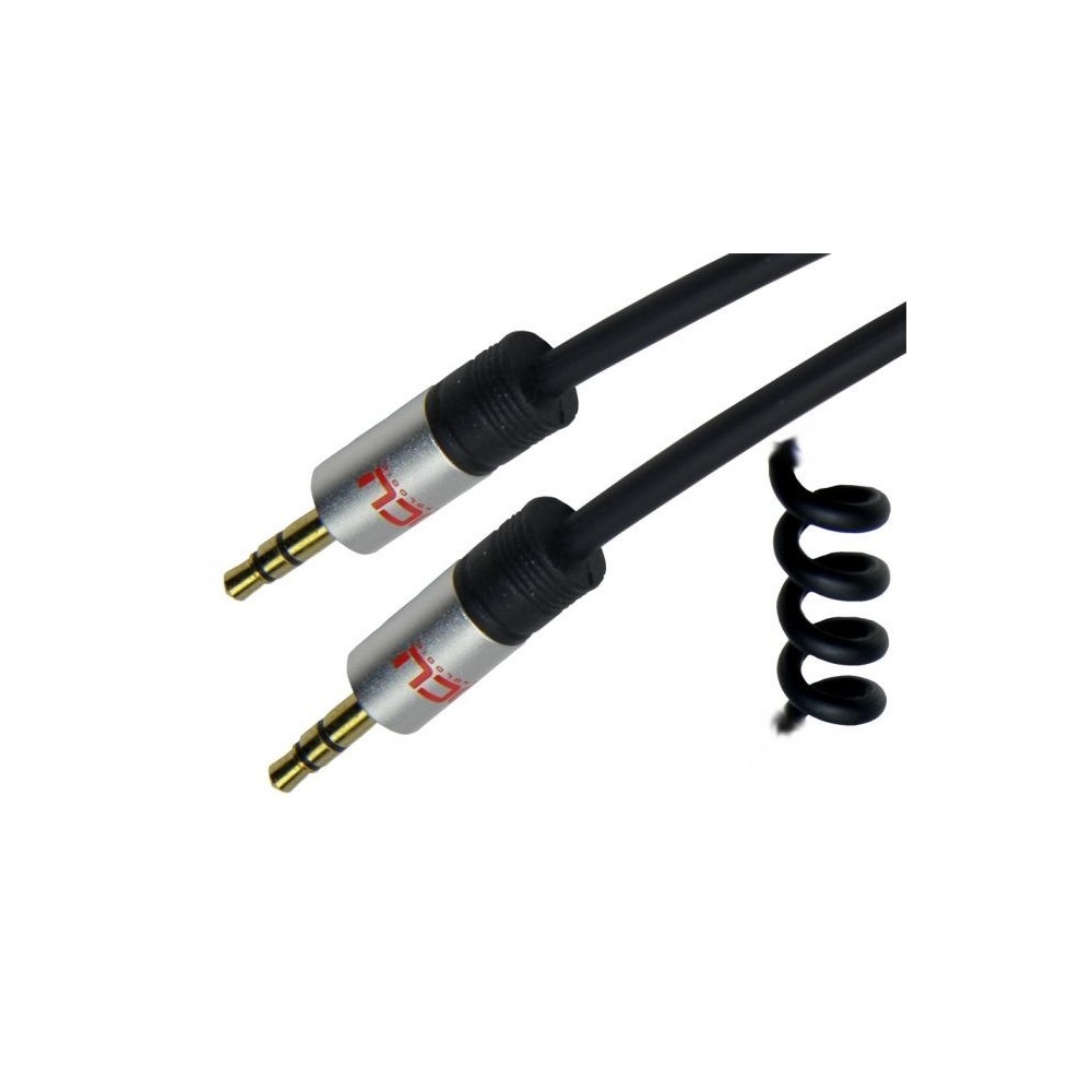 EXTENSAO AUDIO JACK 3.5 MACHO MACHO STEREO 1.5MT ESPIRAL DCU EXTENSAO AUDIO JACK 3.5 MACHO MACHO STEREO 1.5MT ESPIRAL DCU