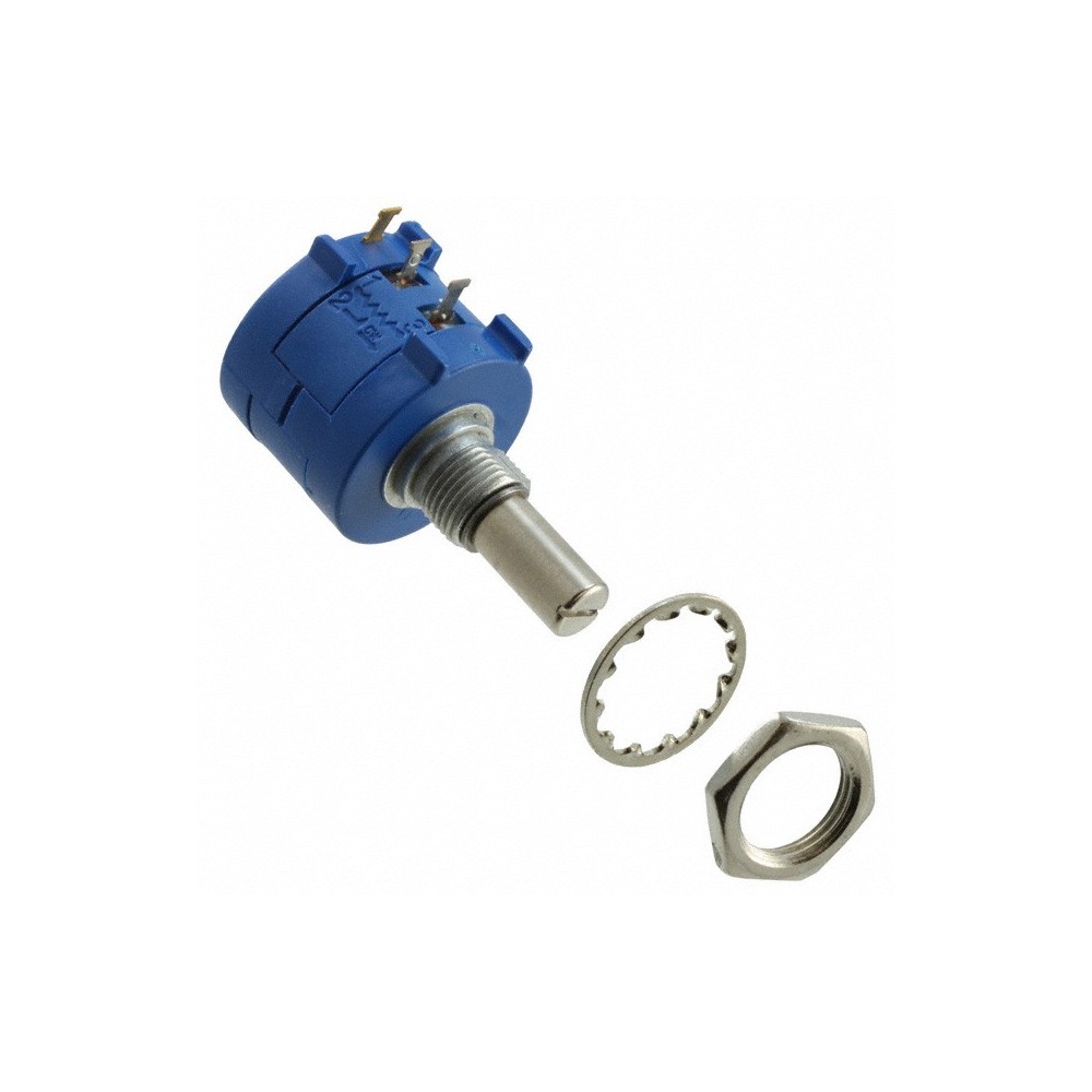 POTENCIOMETRO MULTIVOLTA 10 VOLTAS 500 OHM 22mm