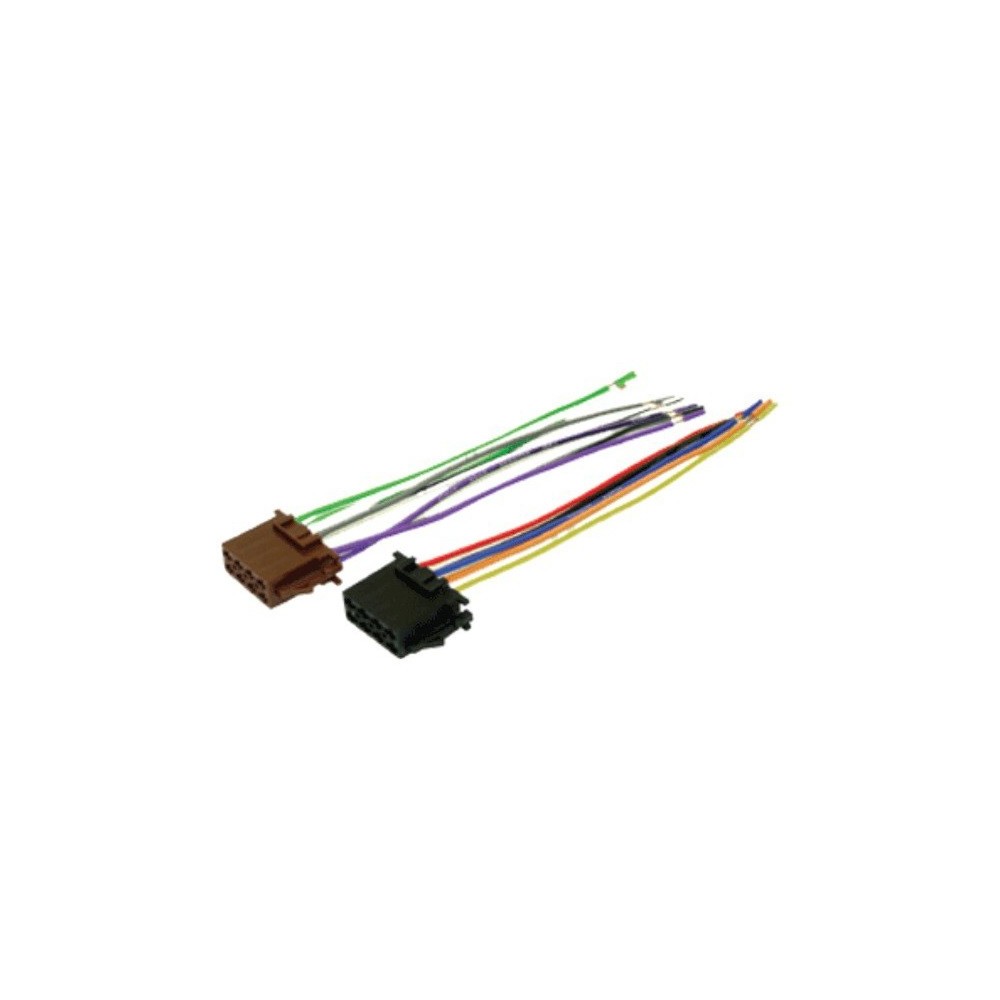 CABO ADAPTADOR ISO AUTO + FICHA FEMEA UNIVERSAL