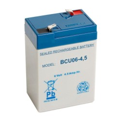 BATERIA GEL CHUMBO 6V 4.5A