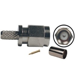 FICHA SMA MACHO CABO RG58 P/ CRAVAR
