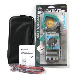 PINÇA AMPERIMETRICA DIGITAL AC 750V/1000V