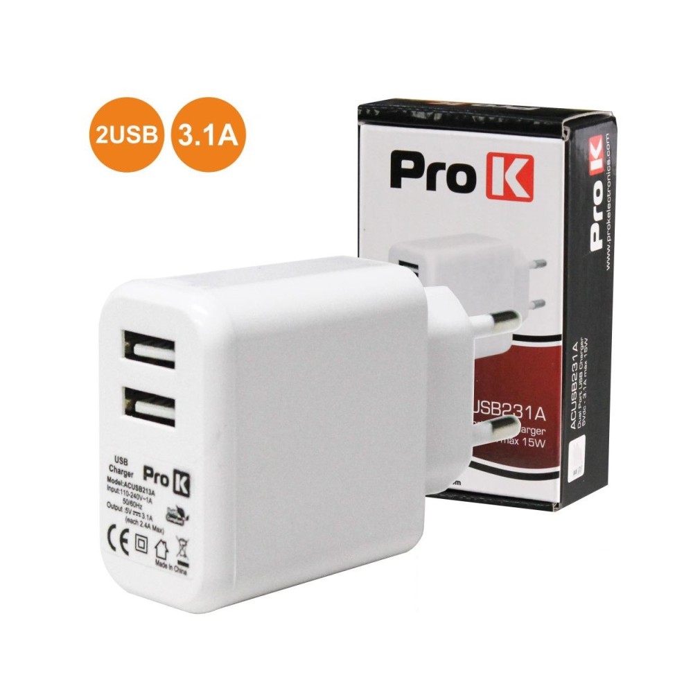 CARREGADOR DUAL USB UNIVERSAL