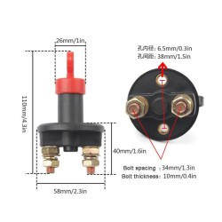 INTERRUPTOR PARA BATERIAS 12V 400A