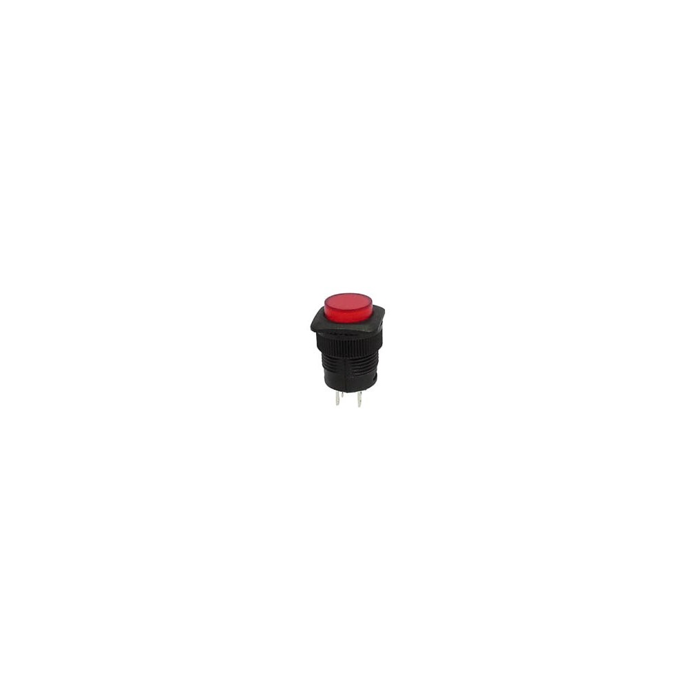 PULSADOR OFF-(ON) VERMELHO COM LED PULSADOR OFF-(ON) VERMELHO COM LED