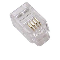 FICHA MODULAR PARA TELEFONE RJ11
