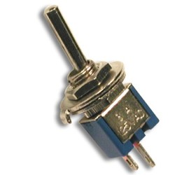 INTERRUPTOR ALAVANCA MINI 1C 2P