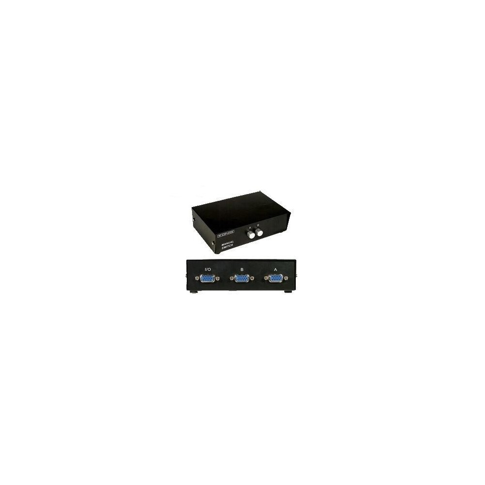 COMUTADOR MANUAL VGA KONING 2 PORTAS