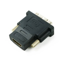 ADAPTADOR DVI MACHO / HDMI FEMEA