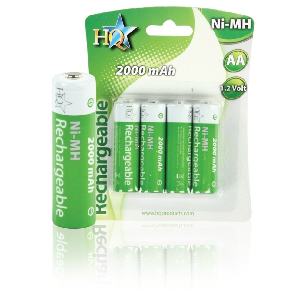 PILHAS RECARREGAVEIS NI-MH 2000mA LR6 AA (PK4) PILHAS RECARREGAVEIS NI-MH 2000mA LR6 AA (PK4)