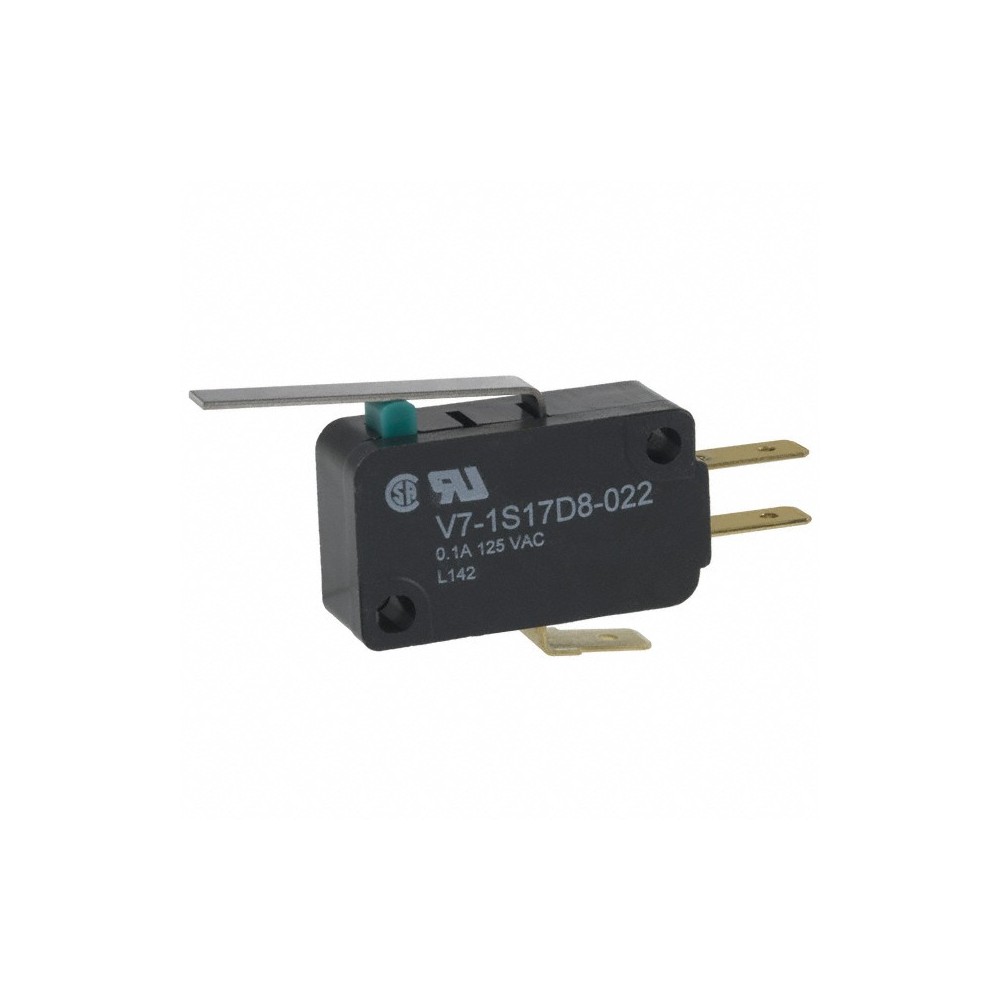 MICROSWITCH 28MM 3A 250VAC PAT 51MM 4,8MM