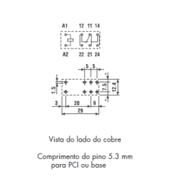 RELE FINDER 6VDC 1 INV.10A