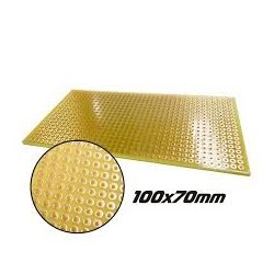 PLACA CIRCUITO IMPRESSO PERFURADA 100x70mm