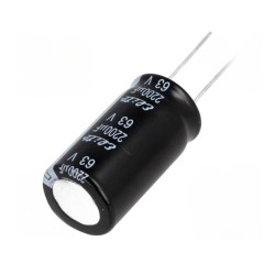 CONDENSADOR ELETROLITICO 2200uF 63V