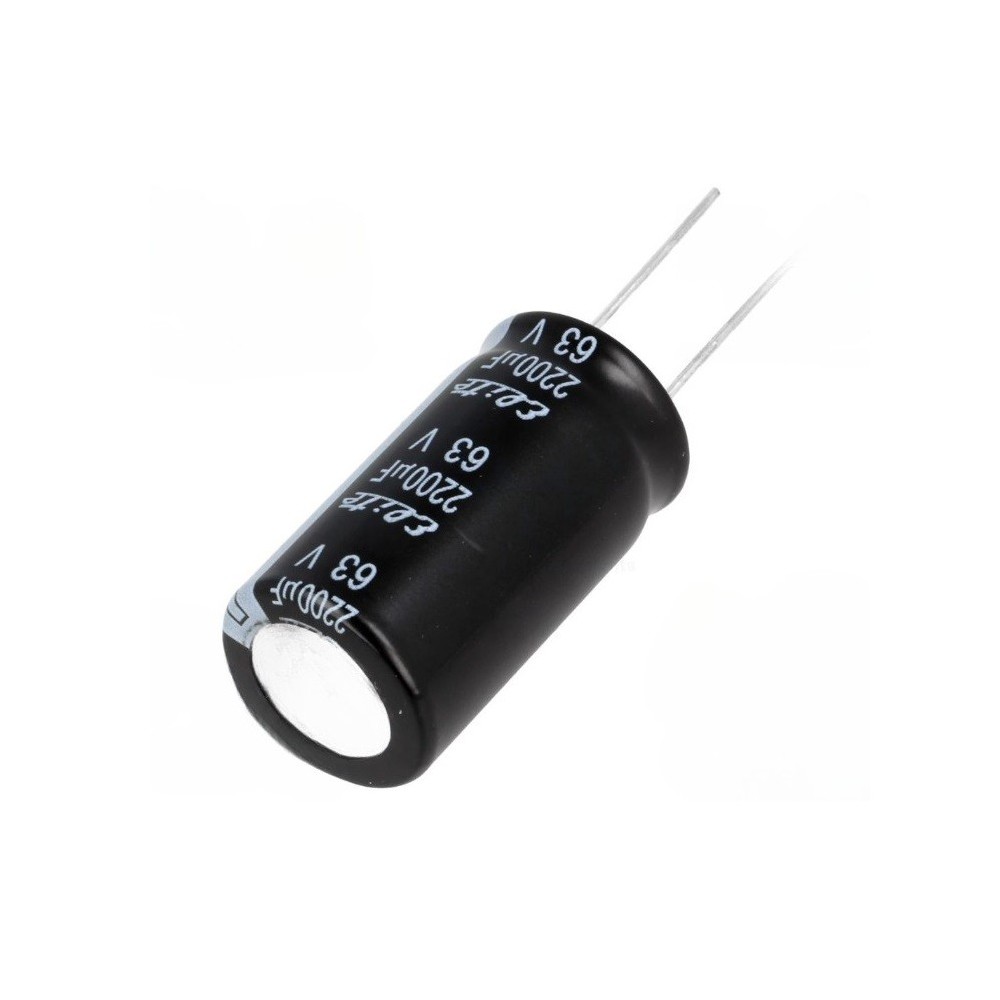 CONDENSADOR ELETROLITICO 2200uF 63V