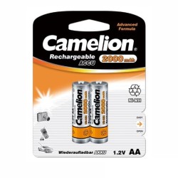 BLISTER 2 BATERIAS RECARREGAVEIS 1.2V AA LR6