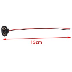 SUPORTE PARA PILHA DE 9V