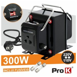 CONVERSOR TENSAO 110-220V / 220-110V 300W