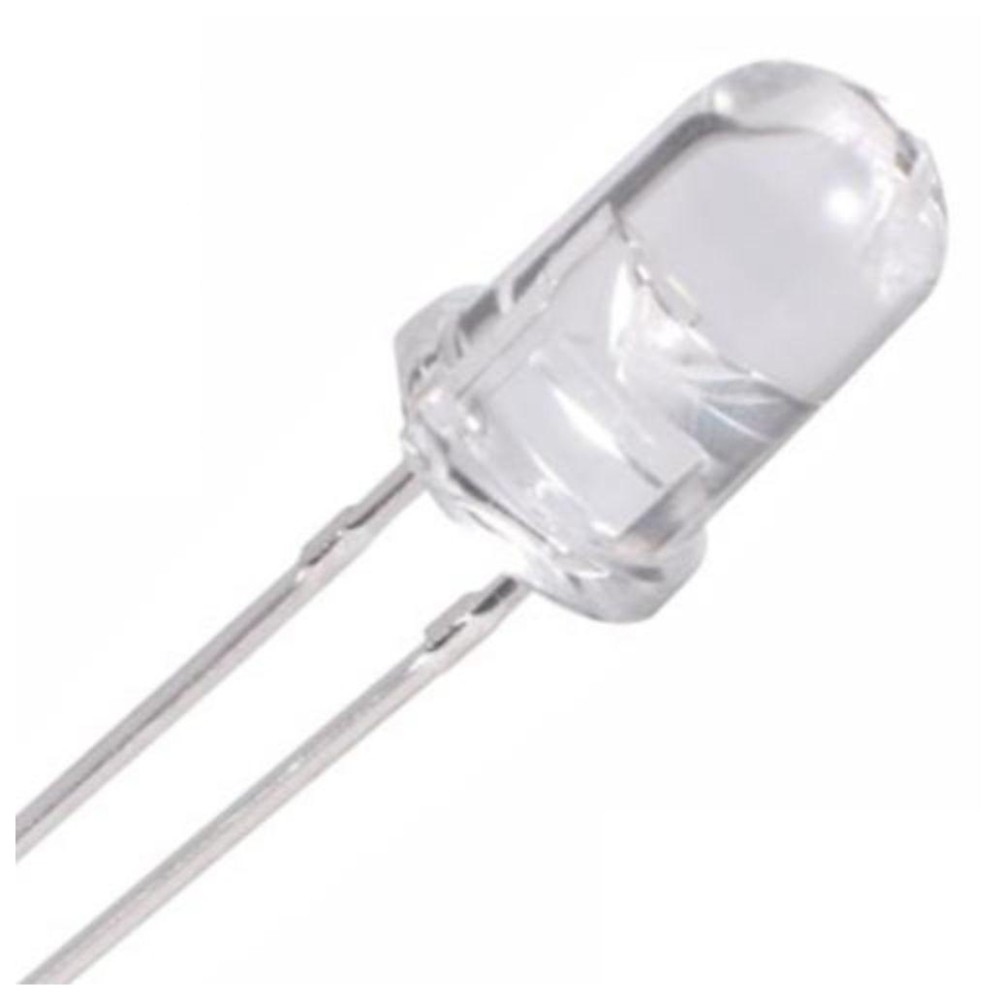 LED SUPER BRILHO 5mm BRANCO