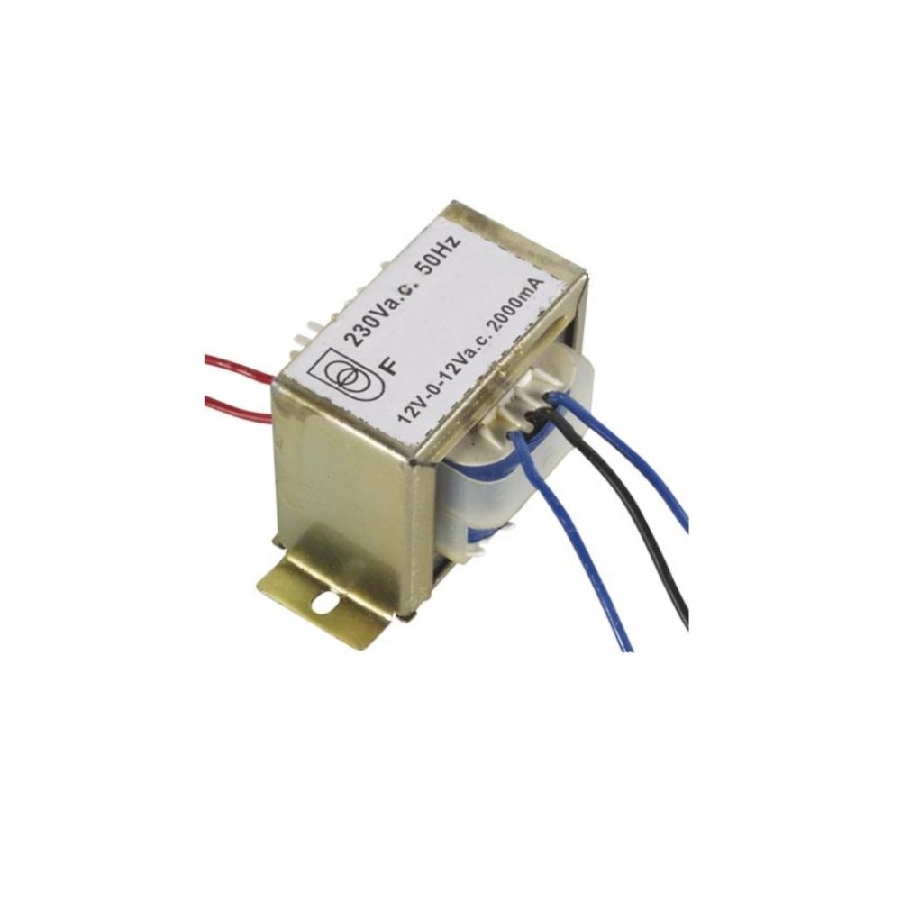 TRANSFORMADOR ALIM. 230V 2x12V 34VA