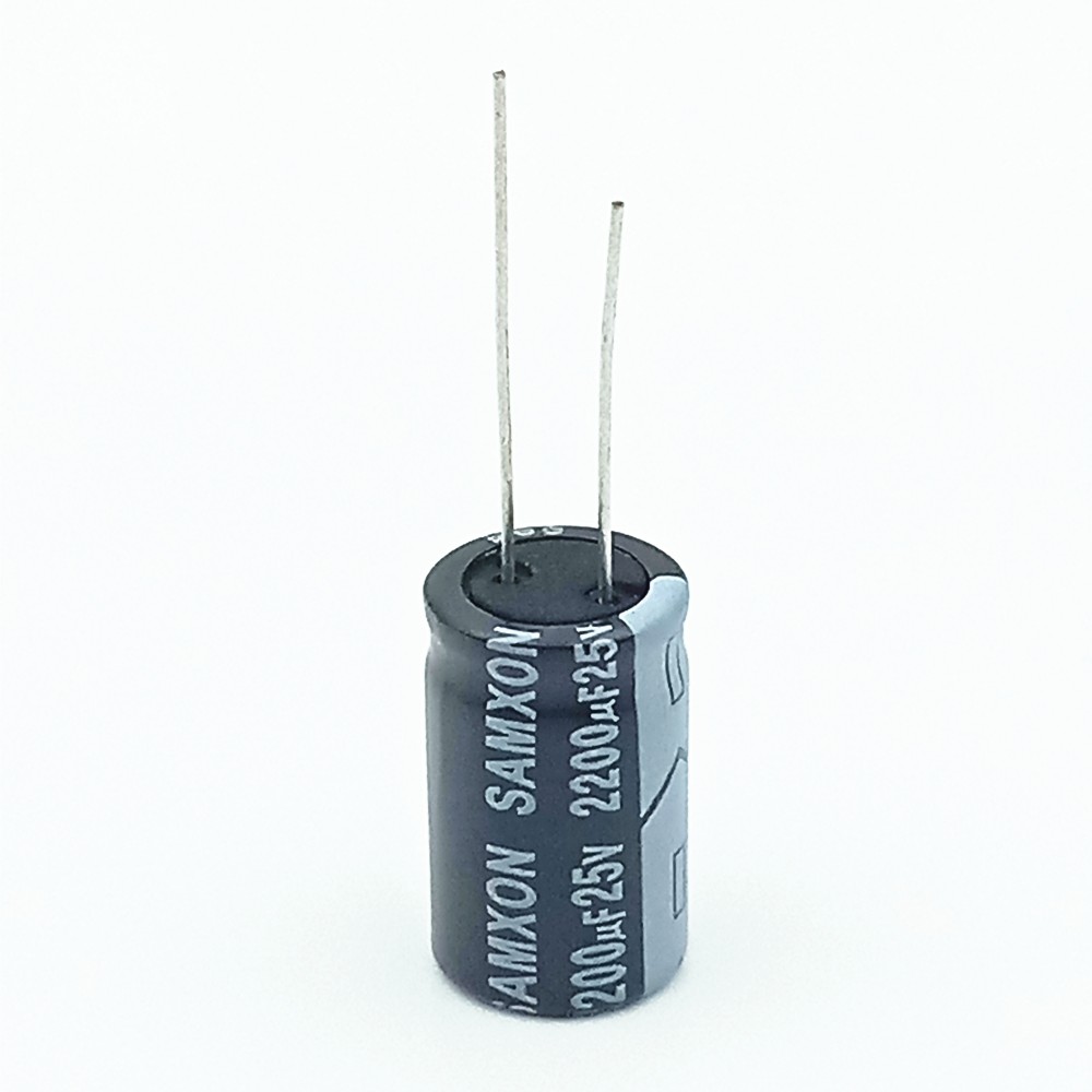 CONDENSADOR ELETROLITICO 2200uF 25V 105º CONDENSADOR ELETROLITICO 2200uF 25V 105º