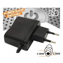 ALIMENTADOR COMUTADO 230V 9VDC 2A 5.5x2.5mm
