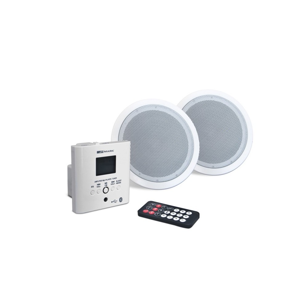CENTRAL 2 COLUNAS TECTO 5" SINTONISADOR FM USB BLUETOOTH