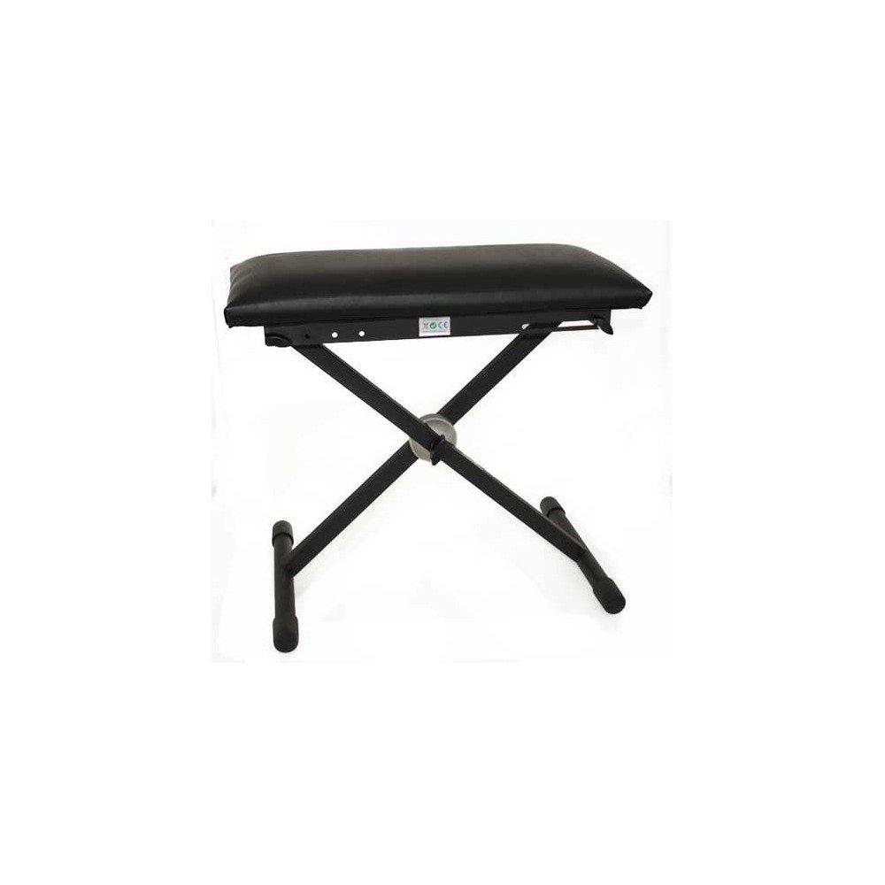 BANCO PRETO PARA TECLADO/PIANO - IBIZA