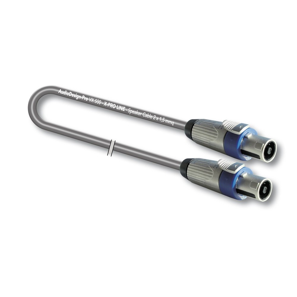 CABO AUDIO SPEAKER MACHO/MACHO 2X1,5mm 5mts