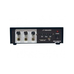 KIT AMPLIFICADOR 230V/12VDC + 2 CORNETAS + MICROFONE MARK