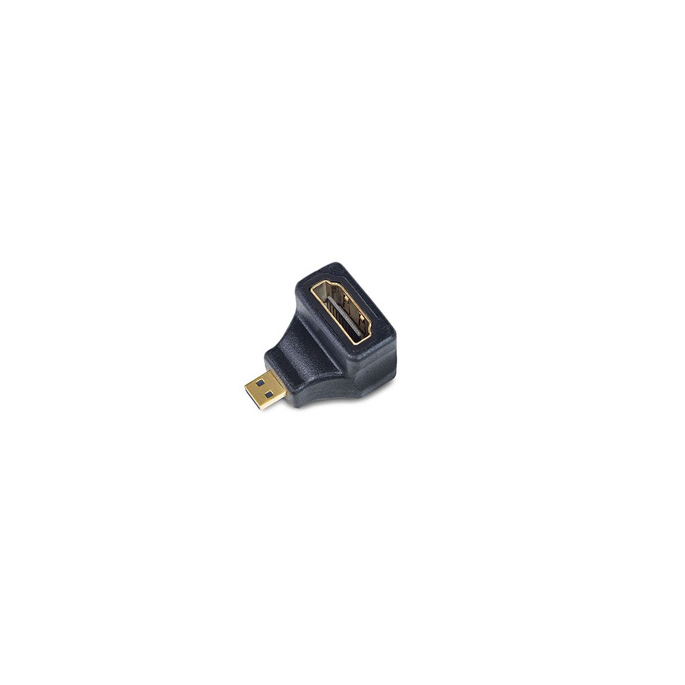 ADAPTADOR MICRO HDMI MACHO / HDMI FEMEA 90º