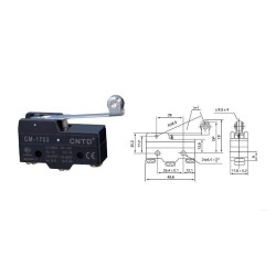 MICROSWITCH 50MM 15A 250VAC RLT 48MM