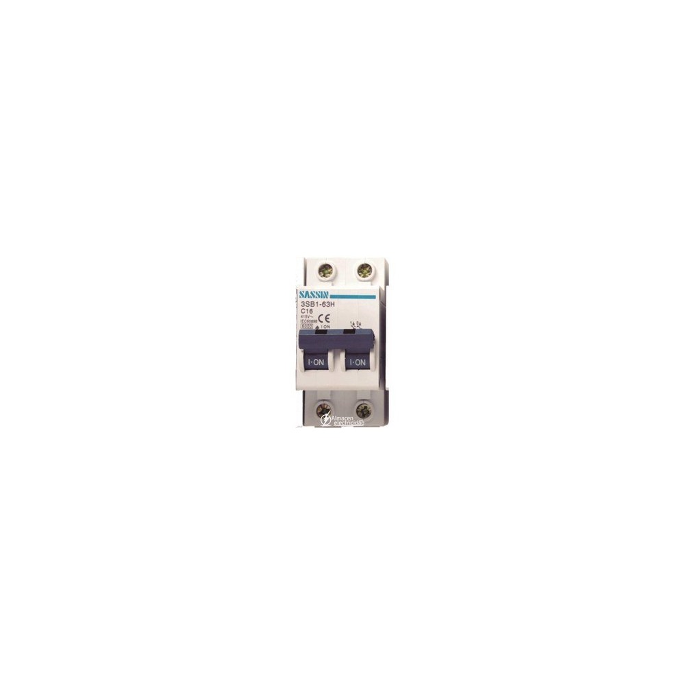 INTERRUPTOR AUTOMATICO 2 POLOS 16A INTERRUPTOR AUTOMATICO 2 POLOS 16A