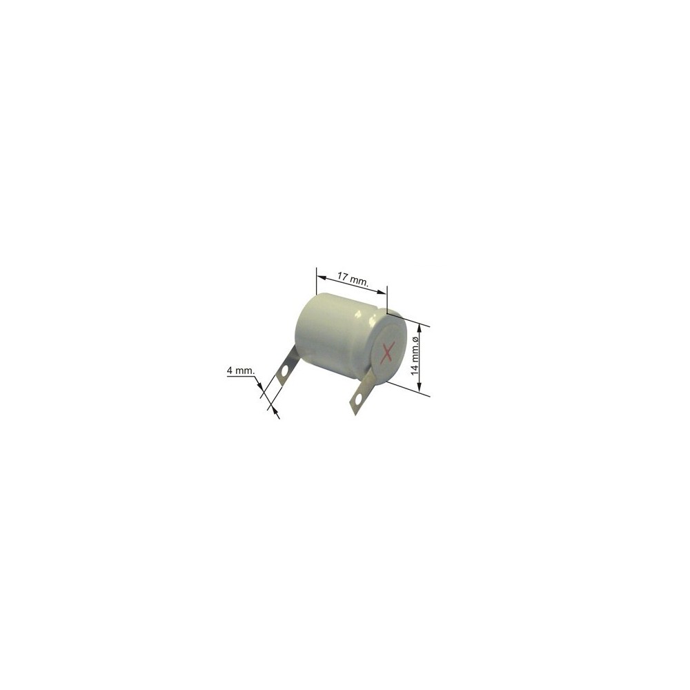 ACUMULADOR NI/CD 1.2V 130MAH C/PATILHAS 60-0010.10 ACUMULADOR NI/CD 1.2V 130MAH C/PATILHAS 60-0010.10