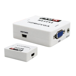 CONVERSOR HDMI / VGA COM AUDIO