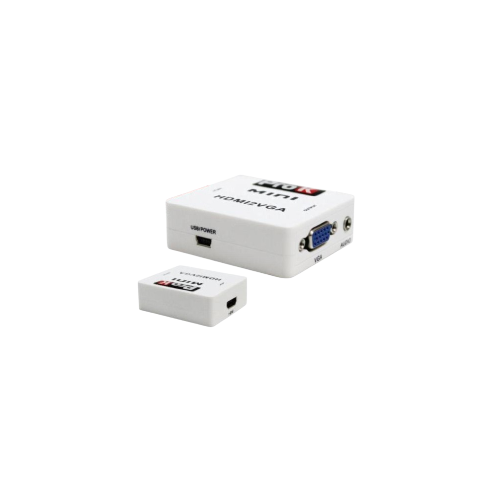 CONVERSOR HDMI / VGA COM AUDIO