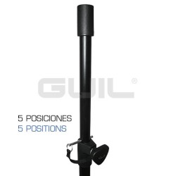 SUPORTE COLUNAS GUIL MAX.162cm - 20KGS (2 UNIDADES)