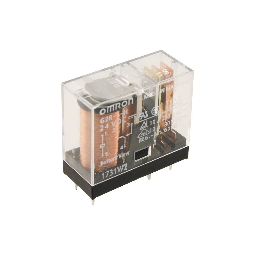RELE 24V 1 TRANSF. 10A