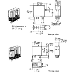 RELE 24V 1 TRANSF. 10A